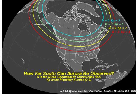 Aurora Borealis Map: Northern Lights May Dance In Several States ...