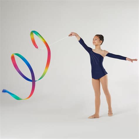 Rhythmic Gymnastics Ribbon 6 m - Multicoloured