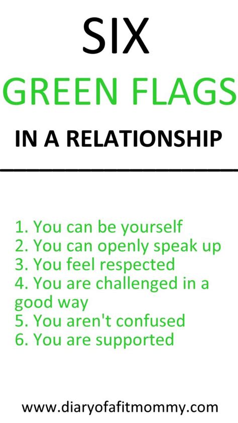 6 Red & Green Flags in a Dating Relationship - Diary of a Fit Mommy