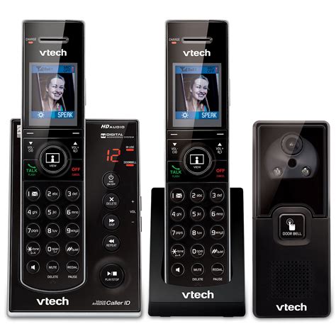 VTech IS7121-2 DECT 6.0 Expandable Cordless Phone with Audio/Video ...