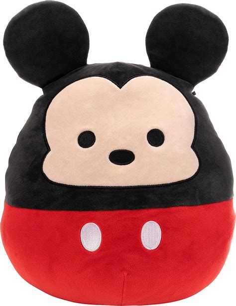 Squishmallows Disney 14-Inch Mickey Mouse Plush - Add Mickey Mouse to your Squad, Ultrasoft ...