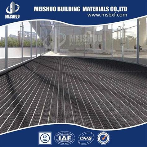 Door entrance barrier matting in matting systems - MS-880 - MEISHUO (China Manufacturer) - Floor ...