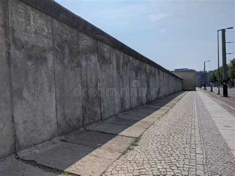 Berlin wall, WWII, Germany stock photo. Image of road - 206398424