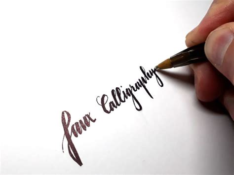 What is Faux Kuligraphy ? | Learn Faux Kuligraphy