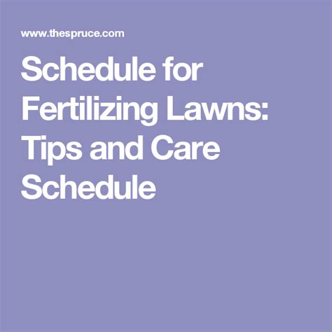 Cultivate a Healthy Lawn by Following a Fertilizing Schedule | Lawn ...