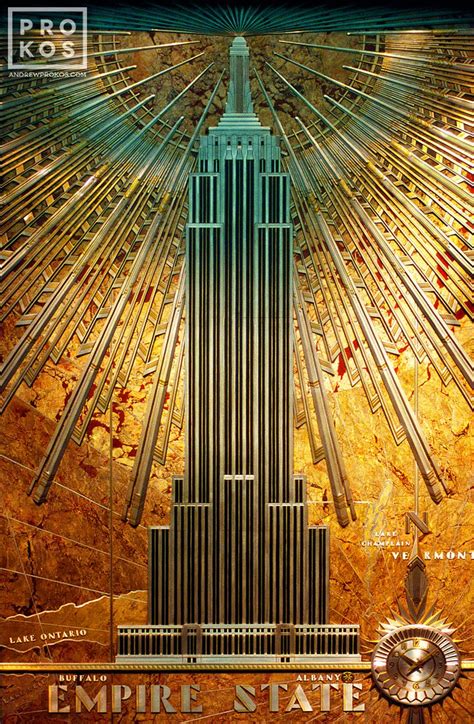 Empire State Building Art Deco Interior