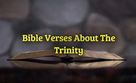 [Best] 84+Bible Verses About The Trinity - KJV Scripture