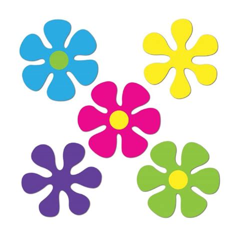 Hippie Flowers Clip Art - ClipArt Best