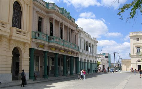 Buildings in the street of Santa Clara, Cuba image - Free stock photo ...