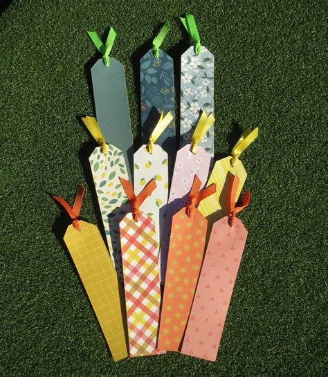 Handmade Paper Bookmarks Bookmarks Set of 2 Bookmarks Mixed - Etsy