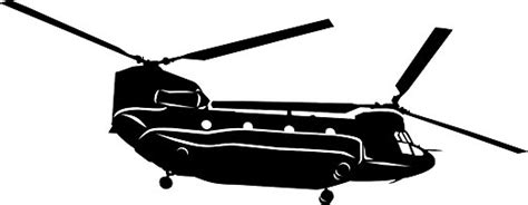 Chinook Helicopter Silhouette at GetDrawings | Free download