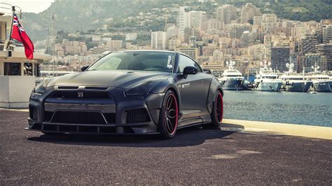 Nissan GtR Black, HD Cars, 4k Wallpapers, Images, Backgrounds, Photos ...