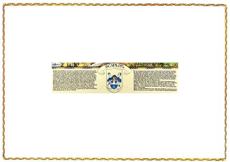 Scanlon Family Crest Parchment | Gifts of Ireland