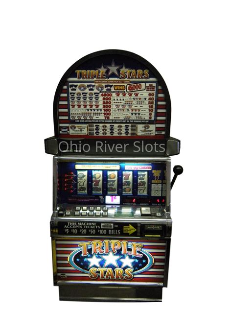 Triple Stars 5 reel slot machine