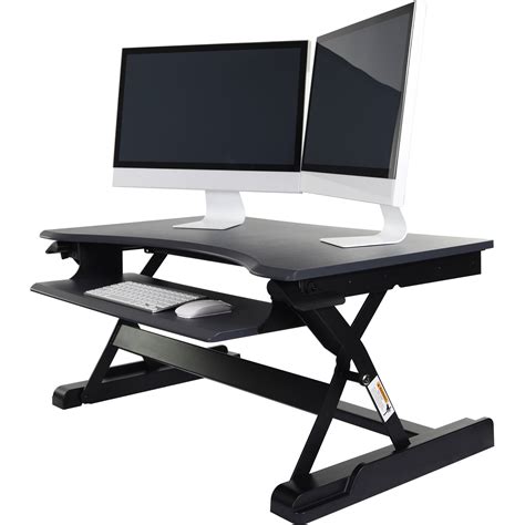 Luxor Level Up Premier Standing Desk Converter LVLUP PREMIER B&H