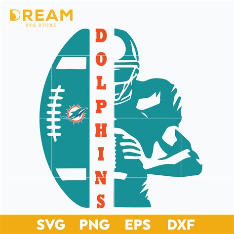 Miami Dolphins svg, Dolphins svg, Nfl svg, png, dxf, eps digital file ...