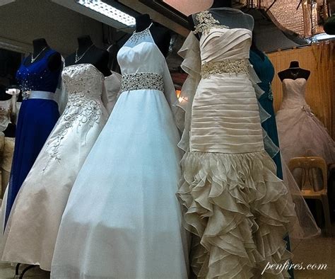 Made in Divisoria: My Wedding Gown and Entourage Dresses ~ ONE HAPPY BRIDE! | Penfires Travel ...