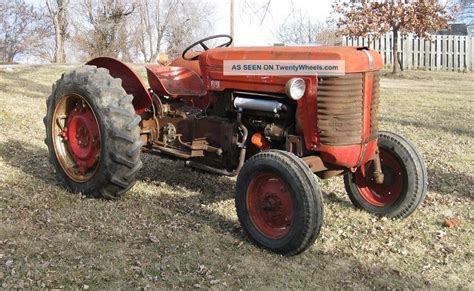 Tractor, 1956 Massey Harris 50 (ferguaon 40)