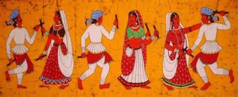 Garba - Folk Dance Of Gujarat | Exotic India Art | Rajasthani art, Folk ...