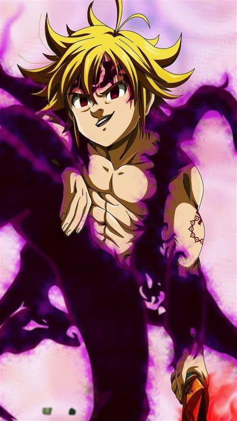 Meliodas Demon King Form Mobile Wallpapers - Wallpaper Cave