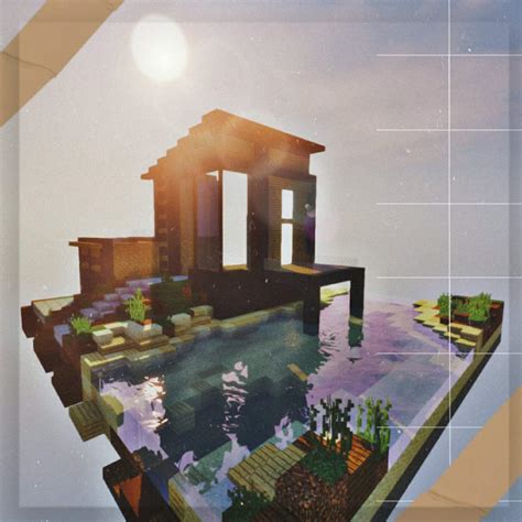 Modern Lake House | Minecraft Amino