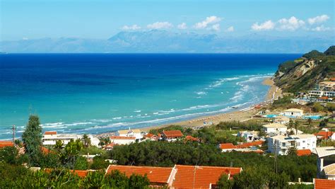 Agios Stefanos Beach Corfu / Agios Stefanos, Corfu, Greece Stock Photo: 48274651 - Alamy