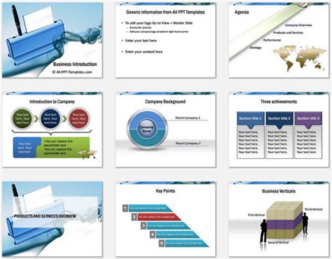 PowerPoint Business Introduction Template