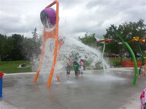 River Park Spray Park - Weyburn, Saskatchewan