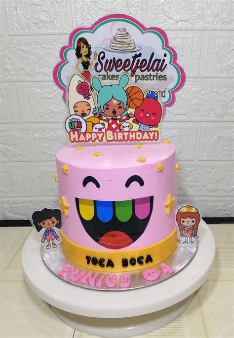 Sweetjelai - Toca Boca themed cake