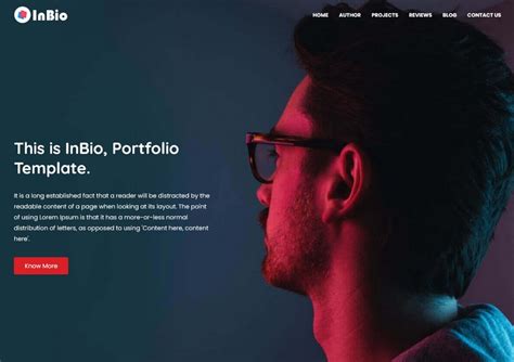 inBio Blogger Template | Blogger Templates Gallery