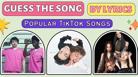 Can You Guess the Song by the Lyrics? | Hard Edition | Popular TikTok ...