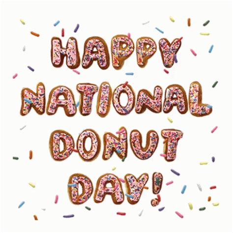 National Donut Day GIF – Happy National Donut Day – discover and share GIFs