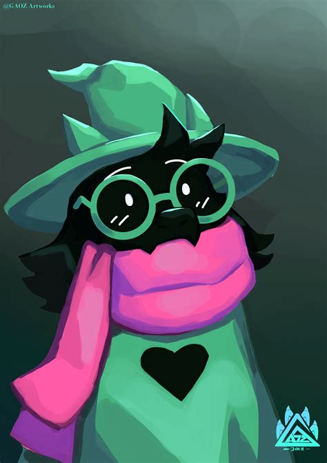 Blinking Ralsei. Artwork by gaoasmegu09 | deviantart | Undertale fanart, Undertale drawings ...