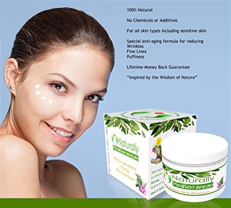 Face Cream Moisturizer - Natural Skin Care Anti-ageing, Anti Wrinkle ...