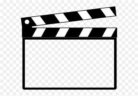 Hollywood Clipart Film Slate - Clapper Board, HD Png Download - vhv