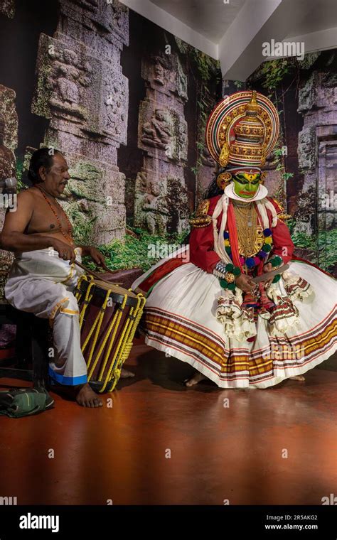 Kathakali s a major form of classical Indian dance from Kerala, India Stock Photo - Alamy