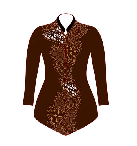 Contoh Desain Baju Kemeja Lengan Panjang Batik Keris - IMAGESEE