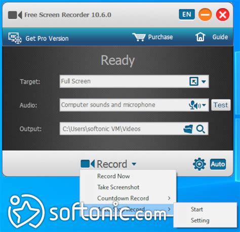 Free Screen Recorder - Download