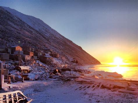 Photo by Opik Ahkinga - Little Diomede is the smaller of the two Diomede Islands located in the ...