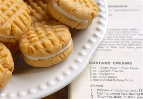 How to Woo a Brit: Bake them Homemade Custard Creams | Homemade custard ...