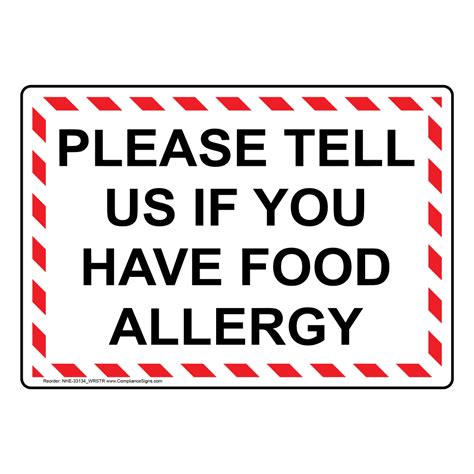 Allergy Alert Stop Sign PRINTABLE INSTANT DOWNLOAD Lunchbox ...