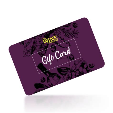 Gift Card - Gift The Gift Of Wine - The Wine Company Northern Ireland