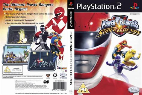 JC VIDEO PS2: POWER RANGERS SUPER LEGENDS