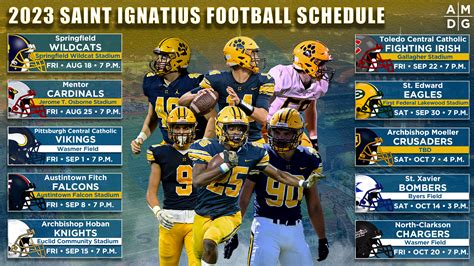 2023 Saint Ignatius Football Schedule - Kee On Sports Media Group