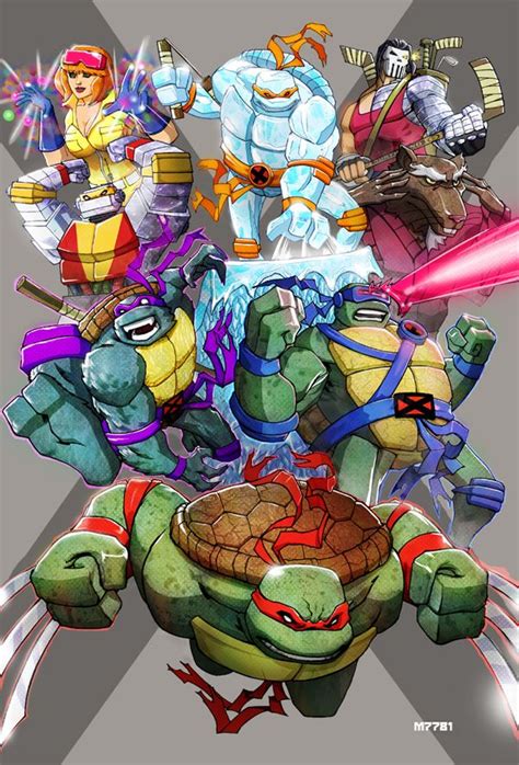 10 Amazing Fan-Made Fictional Character Crossovers | Tmnt, Teenage mutant ninja turtles artwork ...