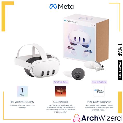 Meta Quest 3 Mixed Reality VR Headset (Meta Quest) – ArchWizard