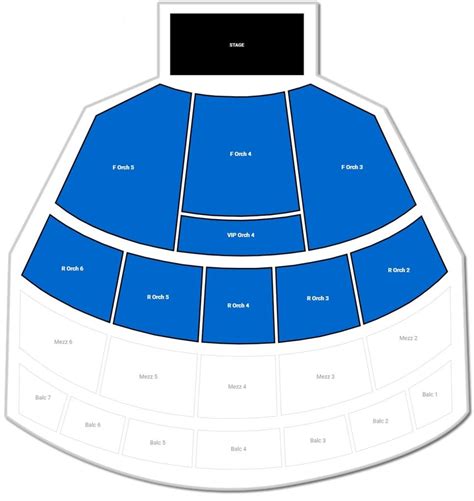 Resorts World Theater Seating Chart With Seat Numbers