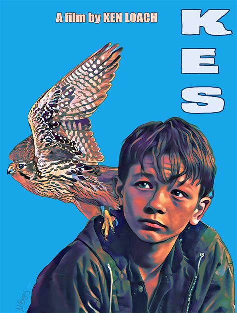 Kes (1969) | Poster By NikosBogris