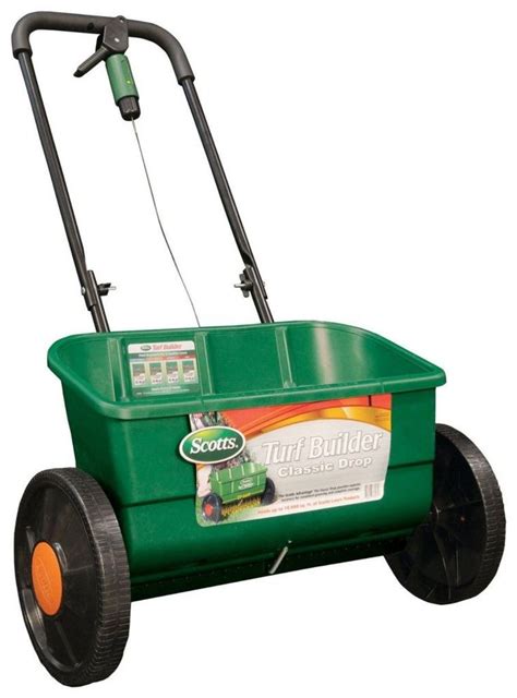 Scotts Classic Drop Spreader Settings | Turf builder, Lawn care, Lawn fertilizer