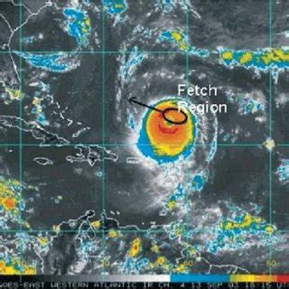 Hurricane Isabel IR satellite image 1815 UTC 13 September 2003. | Download Scientific Diagram